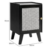 Modern Collective Oonagh Bamboo Bedside Table