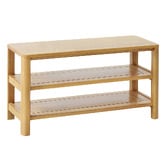 Modern Collective Lulu Oak Wood Shoe Storage Bench