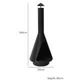 Modern Collective 105cm Shrigley Fire Pit