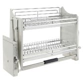 Modern Collective Colby Stainless Steel Pull-Down Dish Rack