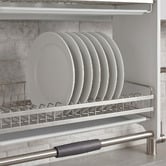 Modern Collective Colby Stainless Steel Pull-Down Dish Rack