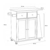 Modern Collective Lulu Kitchen Island Trolley