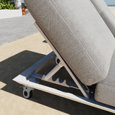 Modern Collective Bailar Aluminium Alloy Double Sun Lounge
