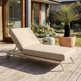 Modern Collective Bailar Aluminium Alloy Single Sun Lounge