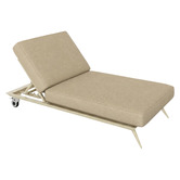 Modern Collective Bailar Aluminium Alloy Single Sun Lounge