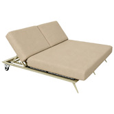 Modern Collective Bailar Aluminium Alloy Double Sun Lounge