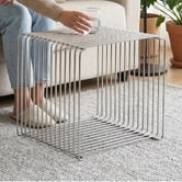 Modern Collective Eden Iron Cube Side Table