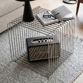 Modern Collective Eden Iron Cube Side Table
