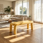 Modern Collective Bold Replica Ottoman Bench