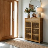 Modern Collective Ollie 2 Door Bamboo Shoe Storage Cabinet