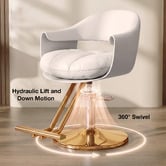 Modern Collective Jared Faux Leather Salon Chair