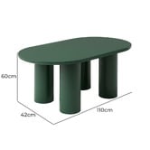 Modern Collective Irithel Oval Coffee Table