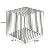 Modern Collective Eden Iron Cube Side Table