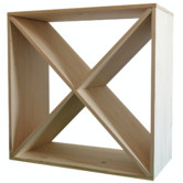 Grafton Home Goods Carver 40 Bottle Cube Wine Rack