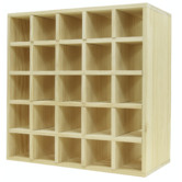 Grafton Home Goods Colter Pine Wood Wine Rack