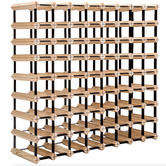 Grafton Home Goods Cullen 72 Bottles Pine Wood Wine Rack