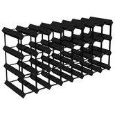 Grafton Home Goods Frizzante 32 Bottle Pine Wood Wine Rack