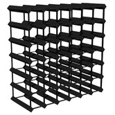 Grafton Home Goods Frizzante 42 Bottle Pine Wood Wine Rack