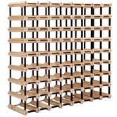 Grafton Home Goods Cullen 72 Bottle Pine Wood Wine Rack