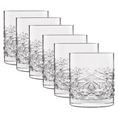 Luigi Bormioli Mixology Textures 380ml Double Old-Fashioned Tumblers