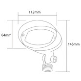 Greenskeeper Lighting Martins Cast Brass Flood Light