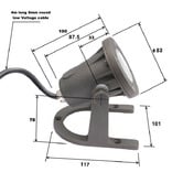 Greenskeeper Lighting Bravo Brass Pond Light