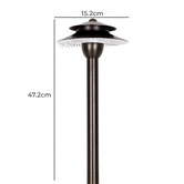 Greenskeeper Lighting Bronze Cast Brass Path Light