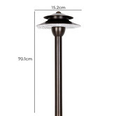 Greenskeeper Lighting Bronze Cast Brass Path Light