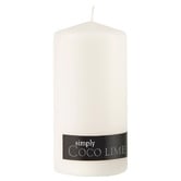 Simply Coco Lime Pillar Candle