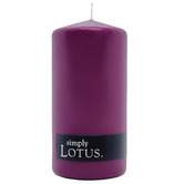 Simply Lotus Pillar Candle