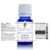 Gumleaf Essentials 10ml Lemon Australian Essential Oil