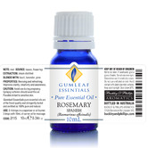 Gumleaf Essentials 10ml Rosemary Spanish Essential Oil