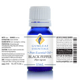 Gumleaf Essentials 10ml Black Pepper Essential Oil