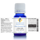 Gumleaf Essentials 10ml Ginger Essential Oil