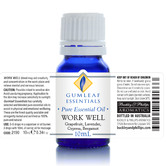 Gumleaf Essentials 10ml Work Well Essential Oil Blend