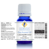 Gumleaf Essentials 10ml Cedarwood Atlas Essential Oil