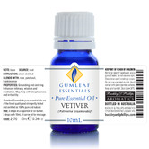 Gumleaf Essentials 10ml Vetiver Essential Oil