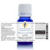Gumleaf Essentials 10ml Love Essential Oil Blend