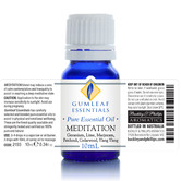 Gumleaf Essentials 10ml Meditation Essential Oil Blend