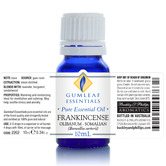 Gumleaf Essentials 10ml Frankincense Olibanum Somalian Essential Oil