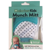 Malarkey Kids Malarkey Kids Aqua Blue Munch Mitt Teething Mitten