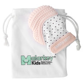 Malarkey Kids Malarkey Kids Pastel Pink Munch Mitt Teething Mitten