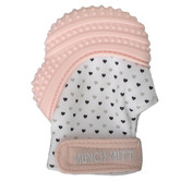 Malarkey Kids Malarkey Kids Pastel Pink Munch Mitt Teething Mitten