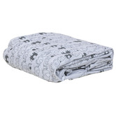 Playette Playette Elephant Printed Travel Cot Fitted Sheet