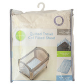Playette Playette Quilted Padded Travel Cot Fitted Sheet