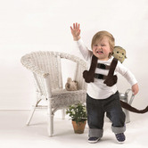 Playette Playette 2-in-1 Barry the Chimp Harness Buddy