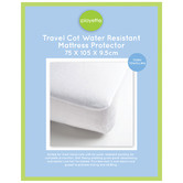 Playette Playette Terry Towelling Travel Cot Mattress Protector