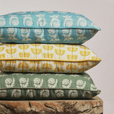 Artisan &amp; Co Carnation I Cotton Cushion Cover