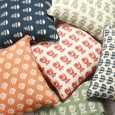 Artisan &amp; Co Carnation II Cotton Cushion Cover
