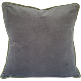 Artisan &amp; Co Solid Cotton Velvet Cushion Cover